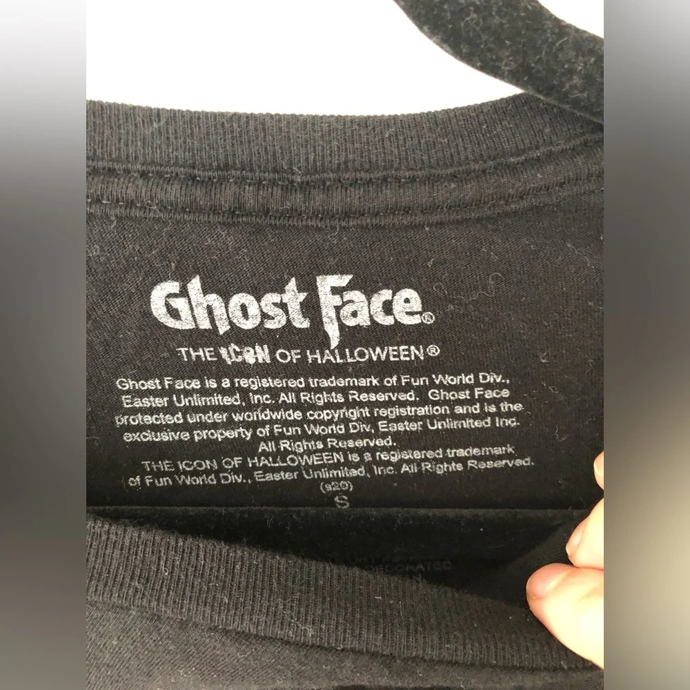 Ghostface Halloween T-Shirt, Unisex size S - Picture 2 of 3